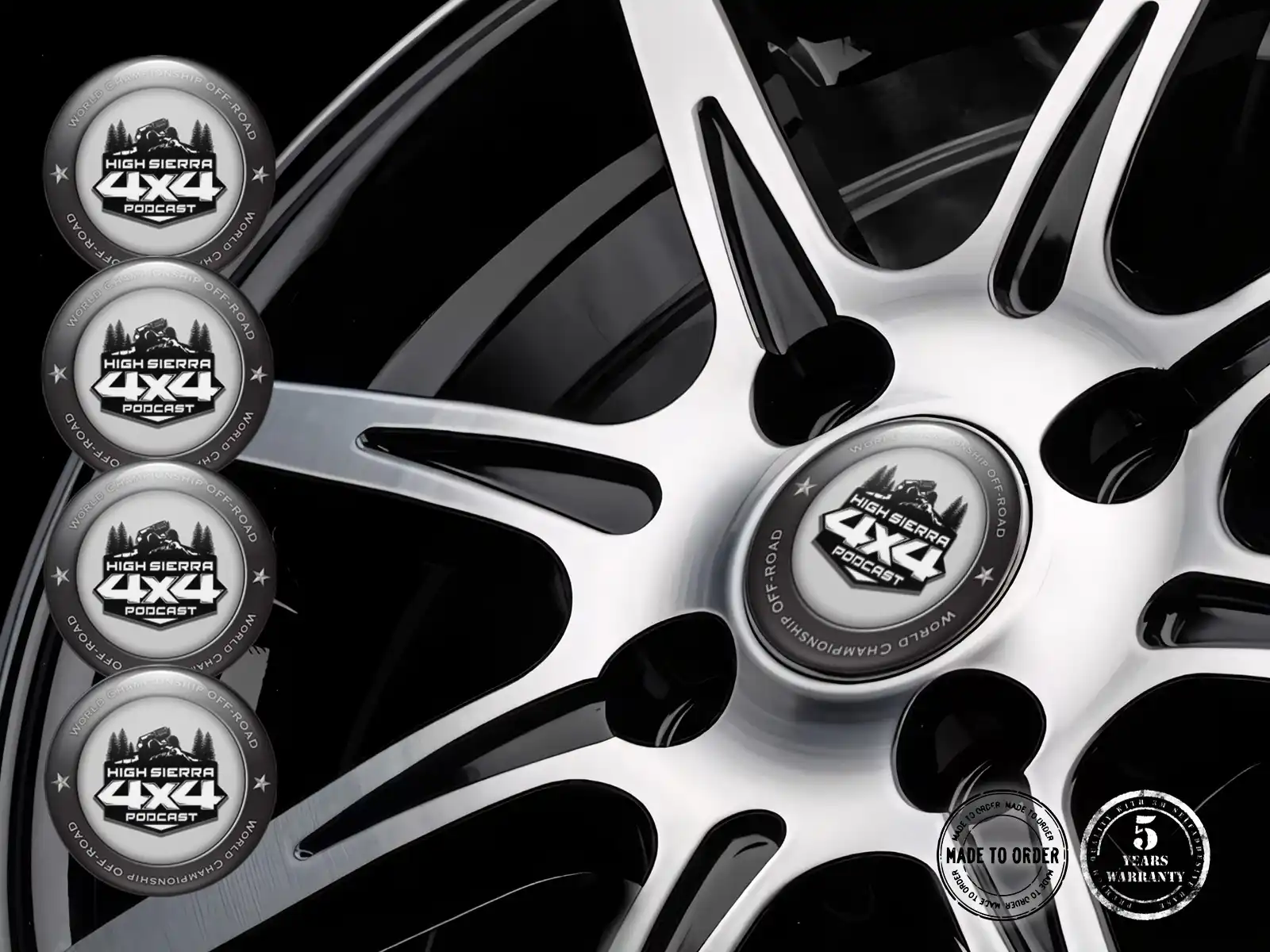 Rim Decals Racing Premium Limited Sport Badge